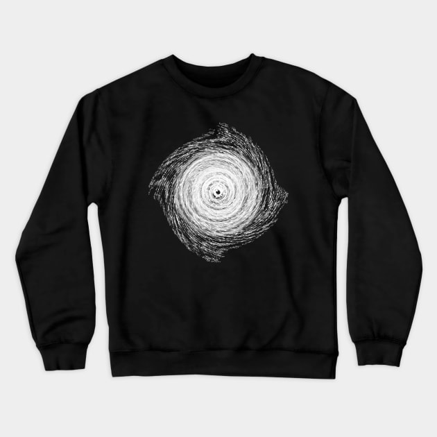 Downward Spiral Crewneck Sweatshirt by thatonewolf